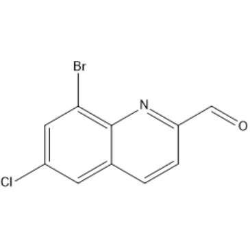 8-Bromo-6-chloroquinoline-2-carbaldehyde|CS-1379665
