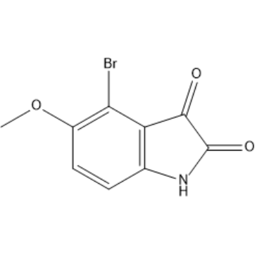 4-Bromo-5-methoxyindoline-2,3-dione|CS-1379667