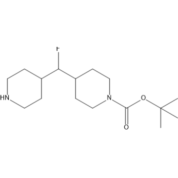 tert-Butyl 4-(fluoro(piperidin-4-yl)methyl)piperidine-1-carboxylate|CS-1379672