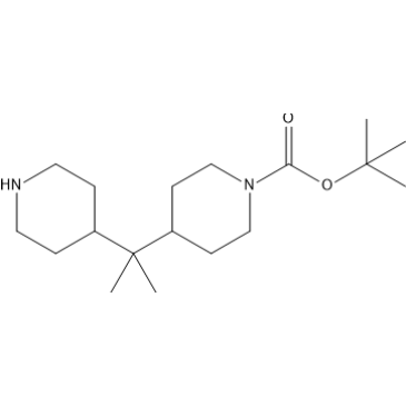 tert-Butyl 4-(2-(piperidin-4-yl)propan-2-yl)piperidine-1-carboxylate|CS-1379685