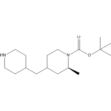 tert-Butyl (2S)-2-methyl-4-(piperidin-4-ylmethyl)piperidine-1-carboxylate|CS-1379690