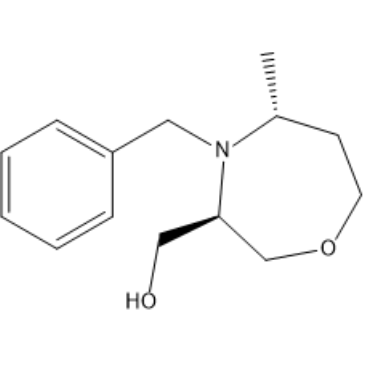 rel-((3R,5R)-4-Benzyl-5-methyl-1,4-oxazepan-3-yl)methanol|CS-1379721