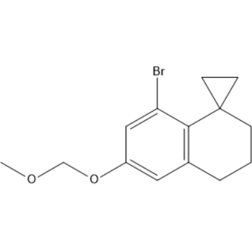 8'-Bromo-6'-(methoxymethoxy)-3',4'-dihydro-2'H-spiro[cyclopropane-1,1'-naphthalene]|CS-1379723