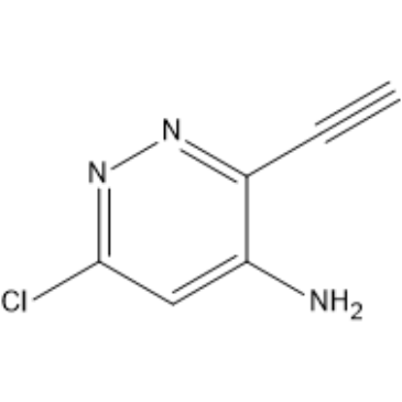 6-Chloro-3-ethynylpyridazin-4-amine|CS-1379747