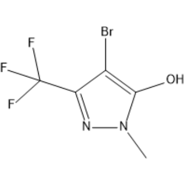 4-Bromo-1-methyl-3-(trifluoromethyl)-1H-pyrazol-5-ol|CS-1379977