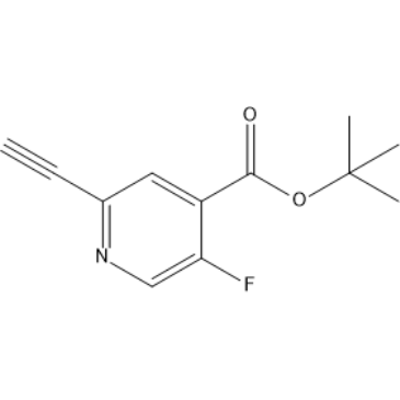 tert-Butyl 2-ethynyl-5-fluoroisonicotinate|CS-1379990