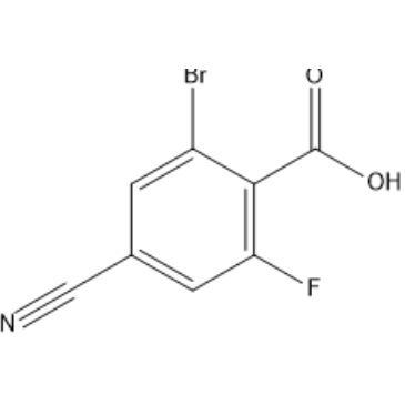 2-Bromo-4-cyano-6-fluorobenzoic acid|CS-1380114