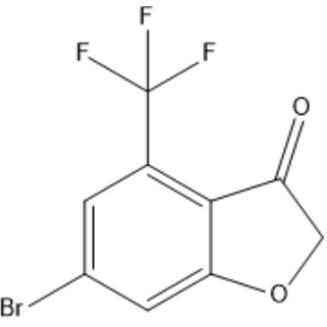 6-Bromo-4-(trifluoromethyl)benzofuran-3(2H)-one|CS-1380118
