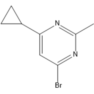 4-Bromo-6-cyclopropyl-2-methylpyrimidine|CS-1380120
