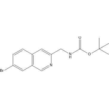 tert-Butyl N-[(7-bromoisoquinolin-3-yl)methyl]carbamate|CS-1380137