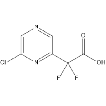 2-(6-Chloropyrazin-2-yl)-2,2-difluoroacetic acid|CS-1380154