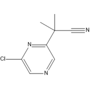 2-(6-Chloropyrazin-2-yl)-2-methylpropanenitrile|CS-1380162