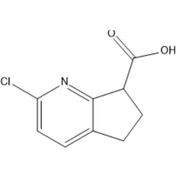 2-Chloro-6,7-dihydro-5H-cyclopenta[b]pyridine-7-carboxylic acid|CS-1380202