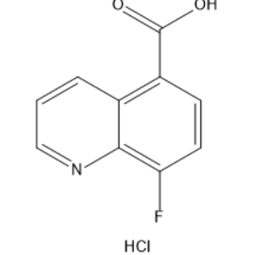 8-Fluoroquinoline-5-carboxylic acid hydrochloride|CS-1380205