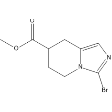Methyl 3-bromo-5,6,7,8-tetrahydroimidazo[1,5-a]pyridine-7-carboxylate|CS-1380209