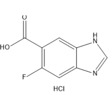 5-Fluoro-1H-benzo[d]imidazole-6-carboxylic acid hydrochloride|CS-1380219