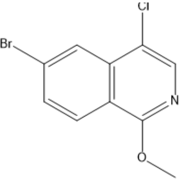 6-Bromo-4-chloro-1-methoxyisoquinoline|CS-1380220