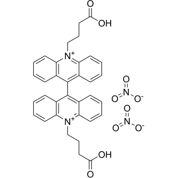 10,10'-Bis(3-carboxypropyl)-[9,9'-biacridine]-10,10'-diium nitrate|CS-1380233
