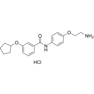 N-(4-(2-Aminoethoxy)phenyl)-3-(cyclopentyloxy)benzamide hydrochloride|CS-1380336