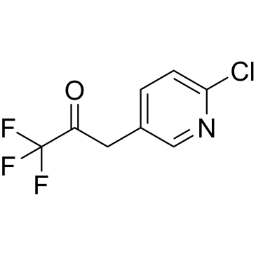 3-(6-Chloropyridin-3-yl)-1,1,1-trifluoropropan-2-one|CS-1380422
