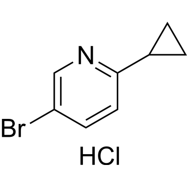 5-Bromo-2-cyclopropylpyridine hydrochloride|CS-1380445