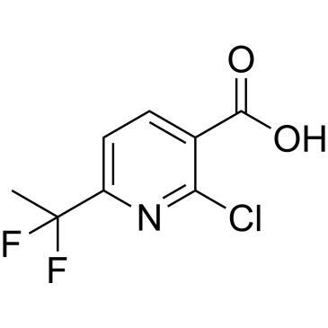 2-Chloro-6-(1,1-difluoroethyl)nicotinic acid|CS-1380452