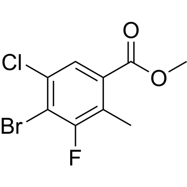 Methyl 4-bromo-5-chloro-3-fluoro-2-methylbenzoate|CS-1380465