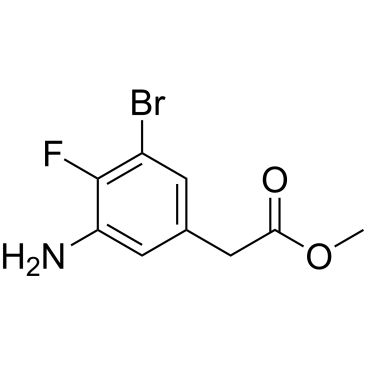 Methyl 2-(3-amino-5-bromo-4-fluorophenyl)acetate|CS-1380466