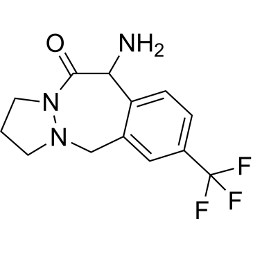 10-Amino-7-(trifluoromethyl)-2,3,5,10-tetrahydro-1H,11H-benzo[d]pyrazolo[1,2-a][1,2]diazepin-11-one|CS-1380477