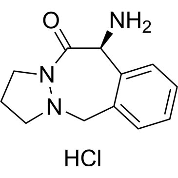 (S)-10-Amino-2,3,5,10-tetrahydro-1H,11H-benzo[d]pyrazolo[1,2-a][1,2]diazepin-11-one hydrochloride|CS-1380481