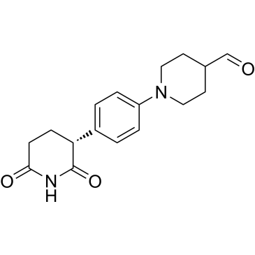 (R)-1-(4-(2,6-Dioxopiperidin-3-yl)phenyl)piperidine-4-carbaldehyde|CS-1380502