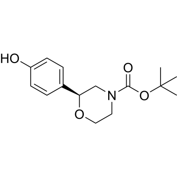 tert-Butyl (S)-2-(4-hydroxyphenyl)morpholine-4-carboxylate|CS-1380504
