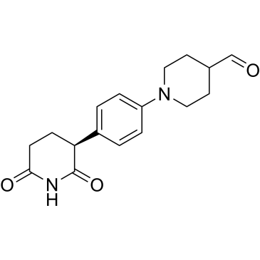 (S)-1-(4-(2,6-Dioxopiperidin-3-yl)phenyl)piperidine-4-carbaldehyde|CS-1380506