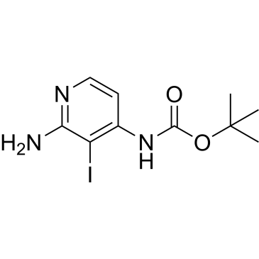 tert-Butyl (2-amino-3-iodopyridin-4-yl)carbamate|CS-1380511
