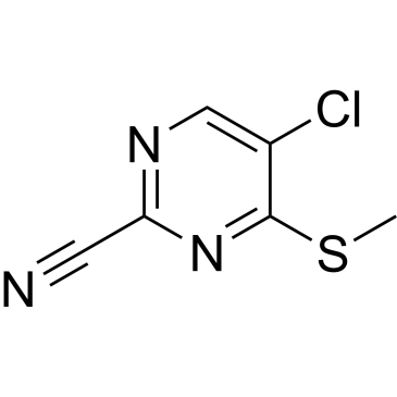 5-Chloro-4-(methylthio)pyrimidine-2-carbonitrile|CS-1380527