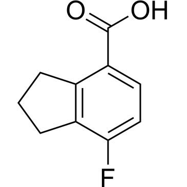 7-Fluoro-2,3-dihydro-1H-indene-4-carboxylic acid|CS-1380552