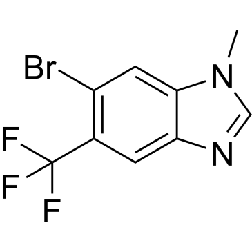 6-Bromo-1-methyl-5-(trifluoromethyl)-1H-benzo[d]imidazole|CS-1380561