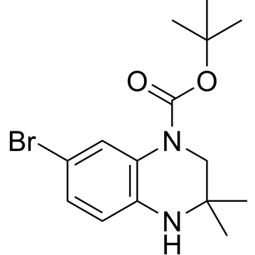 tert-Butyl 7-bromo-3,3-dimethyl-3,4-dihydroquinoxaline-1(2H)-carboxylate|CS-1380615