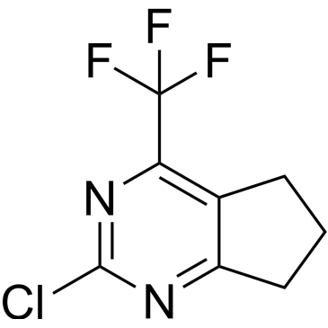 2-Chloro-4-(trifluoromethyl)-6,7-dihydro-5H-cyclopenta[d]pyrimidine|CS-1380620