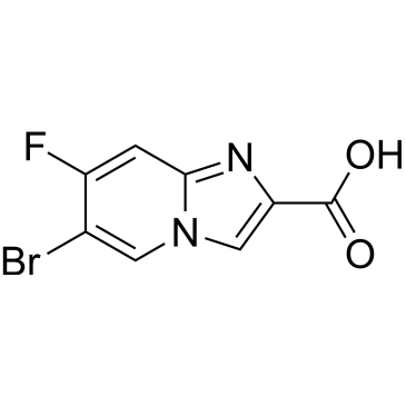6-Bromo-7-fluoroimidazo[1,2-a]pyridine-2-carboxylic acid|CS-1380640