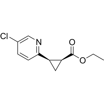 Ethyl (1S,2R)-2-(5-chloropyridin-2-yl)cyclopropane-1-carboxylate|CS-1380645