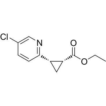Ethyl (1R,2S)-2-(5-chloropyridin-2-yl)cyclopropane-1-carboxylate|CS-1380646