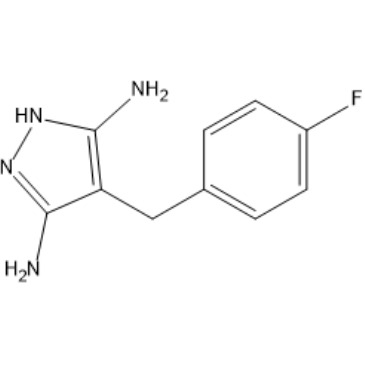 4-(4-Fluorobenzyl)-1H-pyrazole-3,5-diamine|CS-1380687