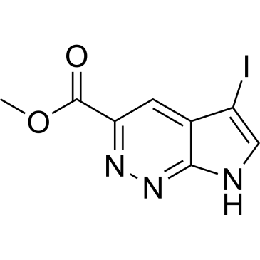 Methyl 5-iodo-7H-pyrrolo[2,3-c]pyridazine-3-carboxylate|CS-1380705