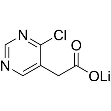 2-(4-Chloropyrimidin-5-yl)acetate lithium|CS-1380711