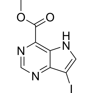 Methyl 7-iodo-5H-pyrrolo[3,2-d]pyrimidine-4-carboxylate|CS-1380726