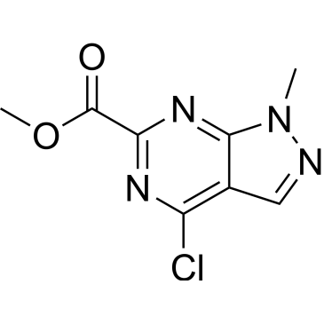 Methyl 4-chloro-1-methyl-1H-pyrazolo[3,4-d]pyrimidine-6-carboxylate|CS-1380746