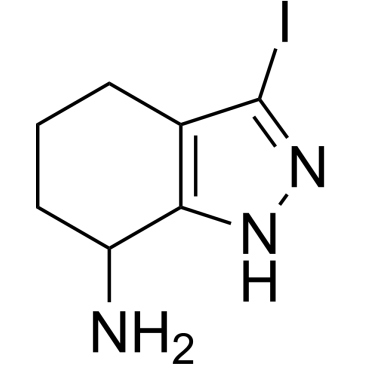 3-Iodo-4,5,6,7-tetrahydro-1H-indazol-7-amine|CS-1380766