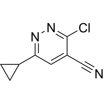 3-Chloro-6-cyclopropylpyridazine-4-carbonitrile|CS-1380767