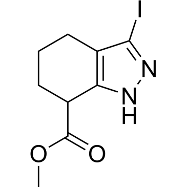 Methyl 3-iodo-4,5,6,7-tetrahydro-1H-indazole-7-carboxylate|CS-1380771